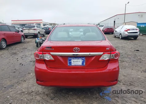 2013 Toyota Corolla Le from USA, damaged, VIN 5YFBU4EE8DP186777